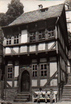 06547 Stolberg Harz Oldest house in town, o about 1980