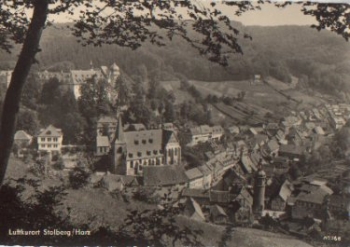 06547 Stolberg Harz von der Lutherbuche * ca. 1960
