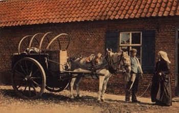 Horse cart, farmer's vehicle, * around 1920