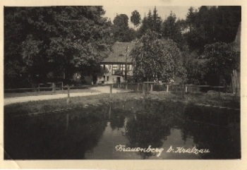 Frauenberg bei Kratzau Hluboká nad Vltavou Podhrad  3.8.1942