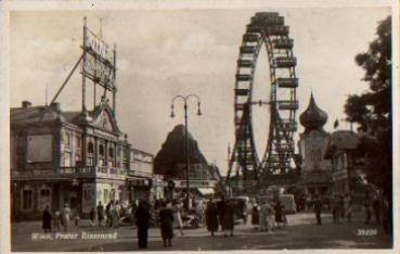 Vienna, Prater, Ferris wheel, cinema, * 1951