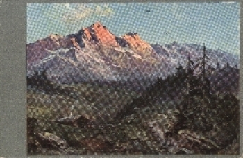 View with Bergen artist card * ca.1900