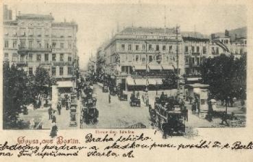 Berlin Unter den Linden  o ca. 1900