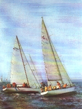 Segelboote DOR 60 u. DOR 27 gebr. 1989