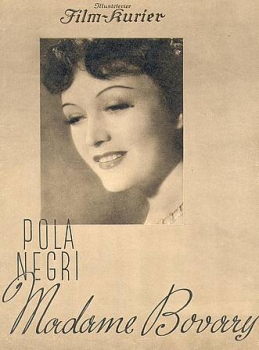 Madame Bovary with Pola Negri ​​​​​​​Illustrated Film Courier 2635