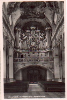 63916 Amorbach abbey church organ * approx. 1940