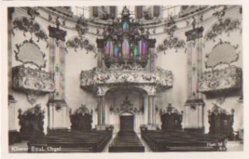 82488 Ettal Monastery Interior Church Organ * 1937