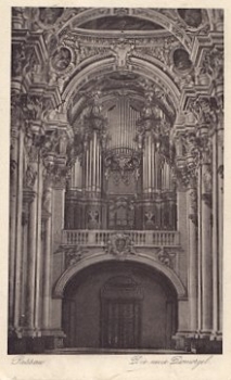 Passau cathedral organ * ca. 1930