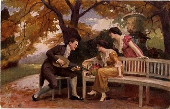 Songs for the lute artist card E. Schneider o February 12, 1919