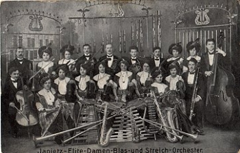 Janietz Elite Ladies Wind and String Orchestra o 9.1.1916