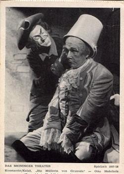 98617 Meininigen Meiniger Theater "Mueller von Granada" * 1957