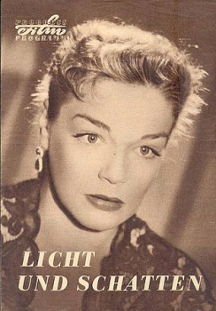 Licht und Schatten Progress Programm 106/57 Simone Signoret