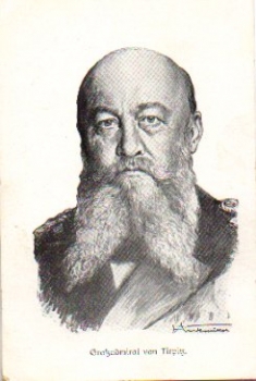 Großadmiral von Tripitz Künstlerkarte * ca. 1915