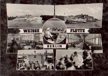White fleet of Berlin motor ships * approx. 1965