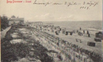 Berg-Dievenow beach Pomerania br. 7/3/1908