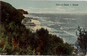 18586 Sellin Strand gebr. ca. 1910