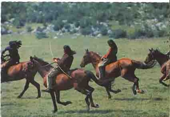 Winnetou I movie scene