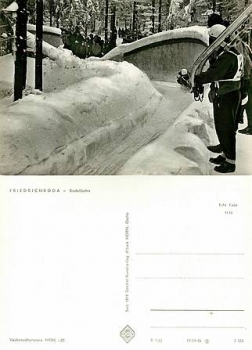 Friedrichroda Rennrodelbahn *ca. 1960