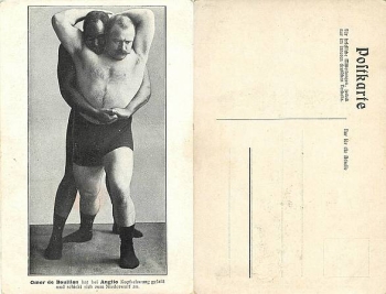 Wrestling Omer de BouLLion - Anglio * approx. 1920