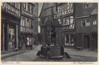97877 Wertheim Engelsbrunnen *ca. 1920