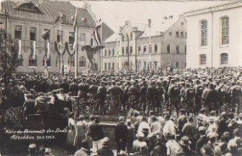 08491 Netzschkau Consecration of the memorial * June 24, 1928
