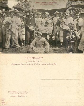 Java Tjimahi Oranjefesten Miracle Sucker a 1909 Dutch East Indies Hindia-Belanda *
