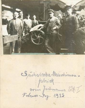 Chemnitz Maschinenfabrik  Hartmann 1925 Echtfoto-Ak