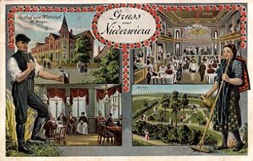 08396 Niederwiera Trachten Litho * ca. 1910