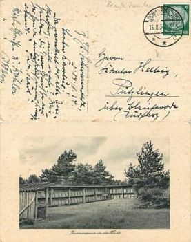 Imkerei  in der Heide o 15.8.1934