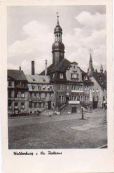 08396 Waldenburg Rathaus * ca. 1965