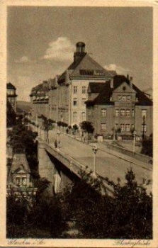 08371 Glauchau Scherberg Bridge * approx. 1930