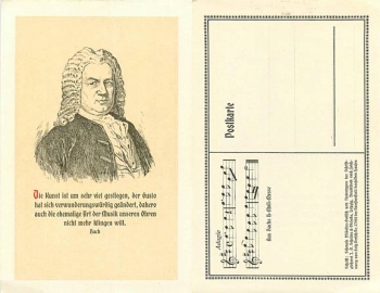 Johann Sebastian Bach *ca. 1920