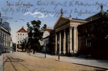 08523 Plauen Stadttheater o 13.10.1914   ​​​​​​​Feldpost S. B. Ers. Batl. J. R. 134 