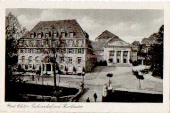 08645 Bad Elster Sachsenhof und Kurtheater o 15.5.1933