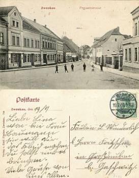 04442 Zwenkau Pegauerstrasse o 19.7.1908