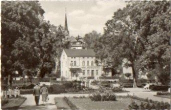 08645 Bad Elster Rosengarten gebr. ca. 1955