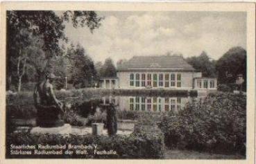 08648 Bad Brambach Festhalle o ca. 1955