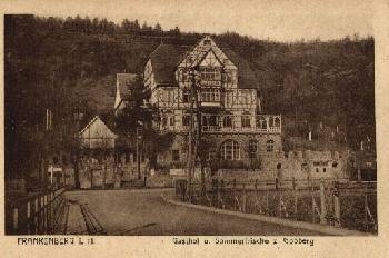 35066 Frankenberg Eder Gasthof und Sommerfrische zum Gossberg *ca. 1920