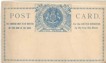 New South Wales anniversary stationery ca.1888