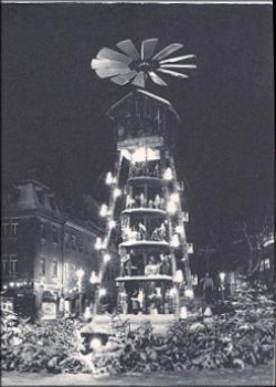 08289 Schneeberg Christmas pyramid *approx. 1960