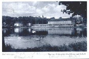 36433 Bad Salzungen  Kurhaus mit Wandelsgang und Festhalle o 19.8.1941