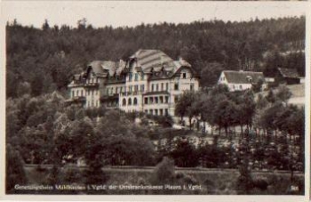 0845 Bad Elster Genesungsheim Muehlhausen o 21.6.1934