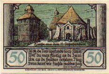 27374 Visselhövede city emergency money 50 pfennigs 1921