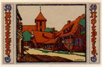 24211 Preetz city emergency money worth 50 pfennigs 1921