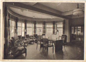 24576 Bad Bramstedt Neues Kurhaus Lese- und Schreibzimmer vom 12.3.1934