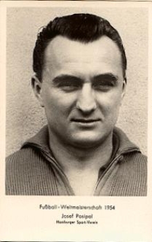 Josef Posipal HSV Soccer World Cup 1954