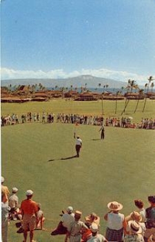Hawaii Lahaina Golfplatz *ca. 1960