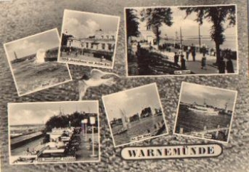 Warnemunde lighthouse 9/11/1963