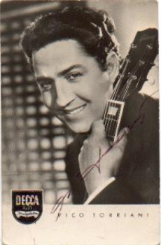 Torriani Vico original autograph *approx. 1960
