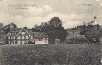 08538 Heinersgruen Wanderheim St. Klara-Kapelle * ca. 1920